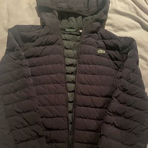 Lacoste Puffer Jacket Zip Up SIZE MEDIUM